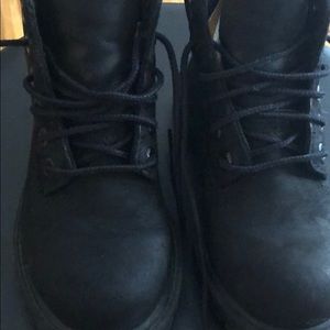 Black timberlands toddler boys